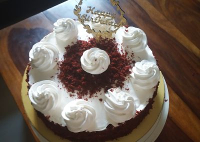 Red Velvet Cake - Fresh from Oven