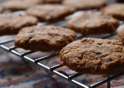 Oats & Raisin Cookies